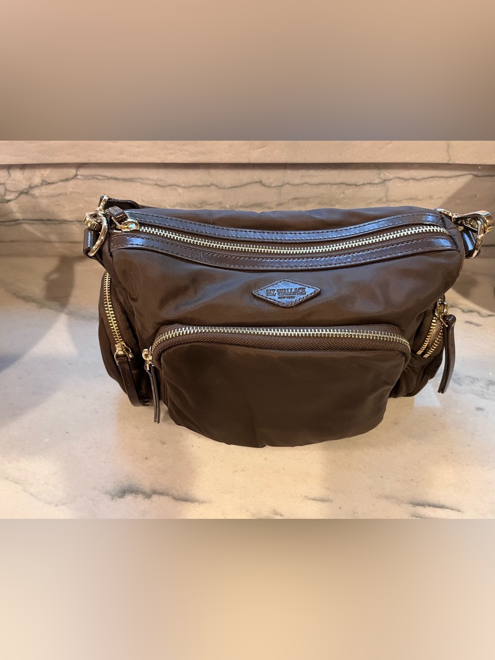 MZ Wallace Chelsea Women’s Brown Bag -w 2 straps